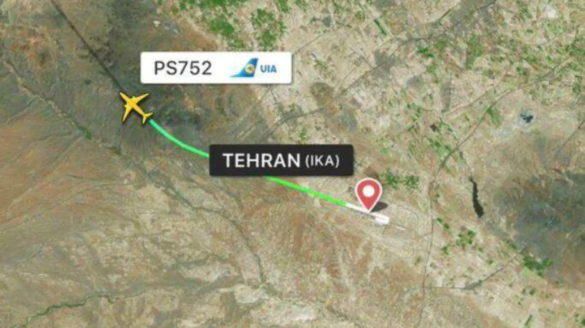 plane crash teheran iran 2